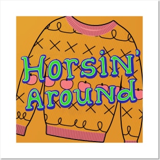 Horsin' Around Bojack Sweater Posters and Art